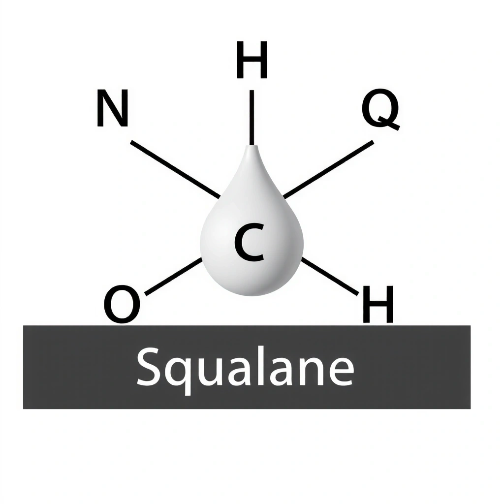 Squalane molecule